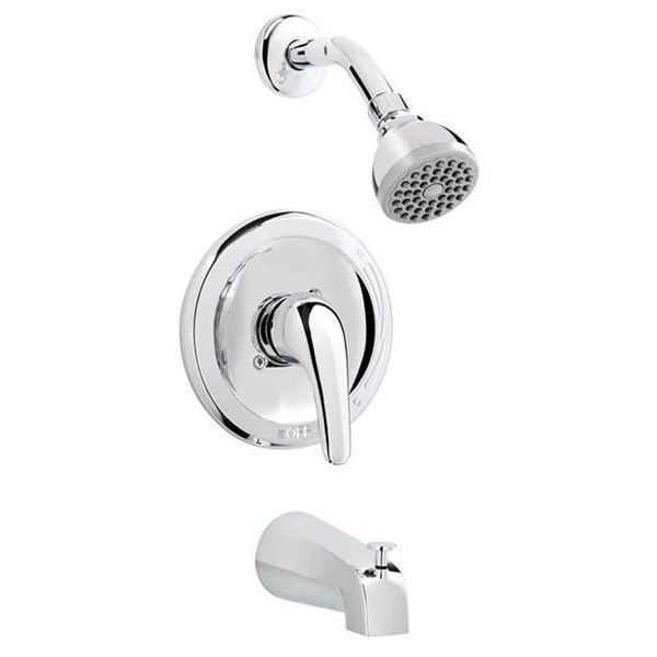 Belanger Belanger EBY90CCP 7.48 x 9.45 x 5.12 in. Bathtub & Shower Faucet with 1 Handle; Polished Chrome EBY90CCP
